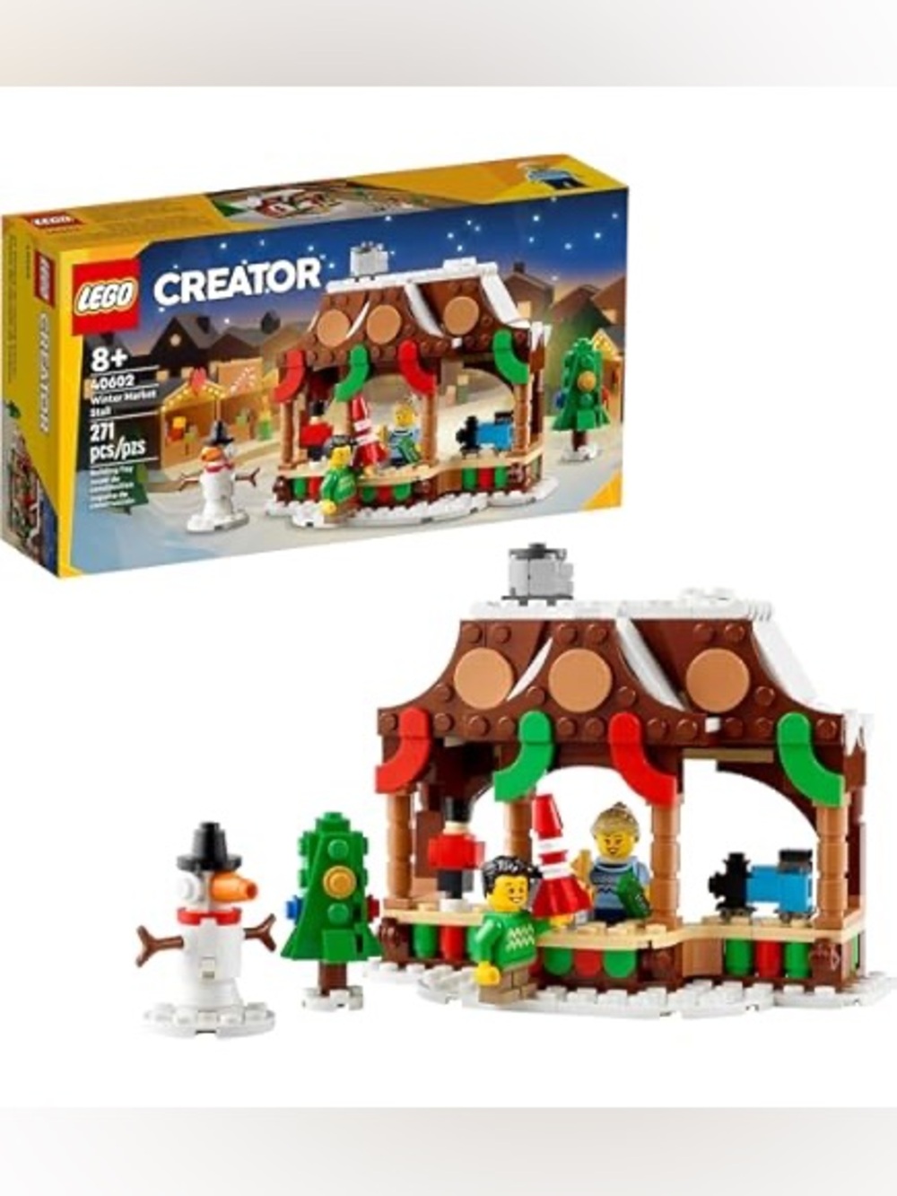 NIB LEGO Holiday Market Stall Set